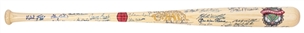Hall of Fame Signed Cooperstown Baseball Bat With 64 Signatures Including Hank Aaron, Yogi Berra, Johnny Bench & More! (JSA)